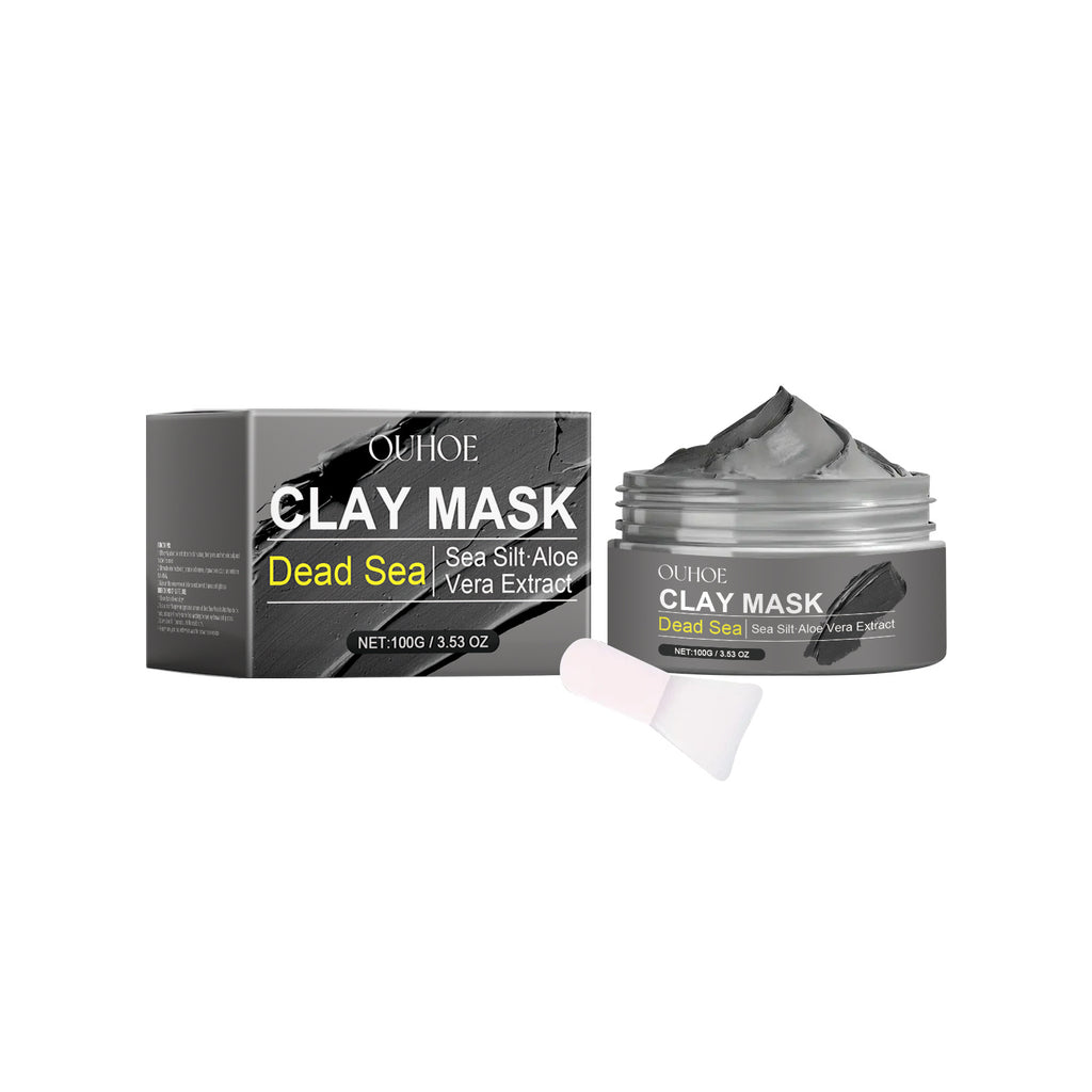 4pcs OUHOE Dead Sea Mud Cleansing MaskFacial Masks Are Suitable for All Skin Types and Make an Ideal Gift for Friends, Girlfriends, Wives and Mothers During Travel, Valentine's Day and Mother's Day.kin Of