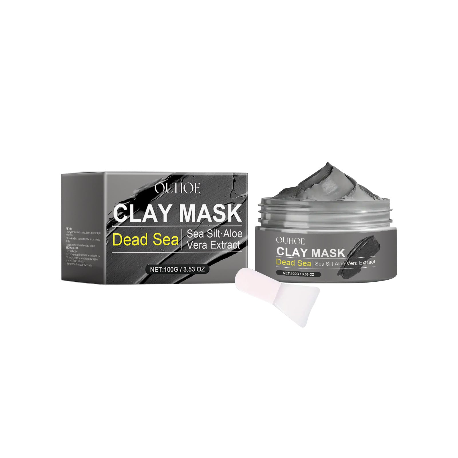 4pcs OUHOE Dead Sea Mud Cleansing MaskFacial Masks Are Suitable for All Skin Types and Make an Ideal Gift for Friends, Girlfriends, Wives and Mothers During Travel, Valentine's Day and Mother's Day.kin Of
