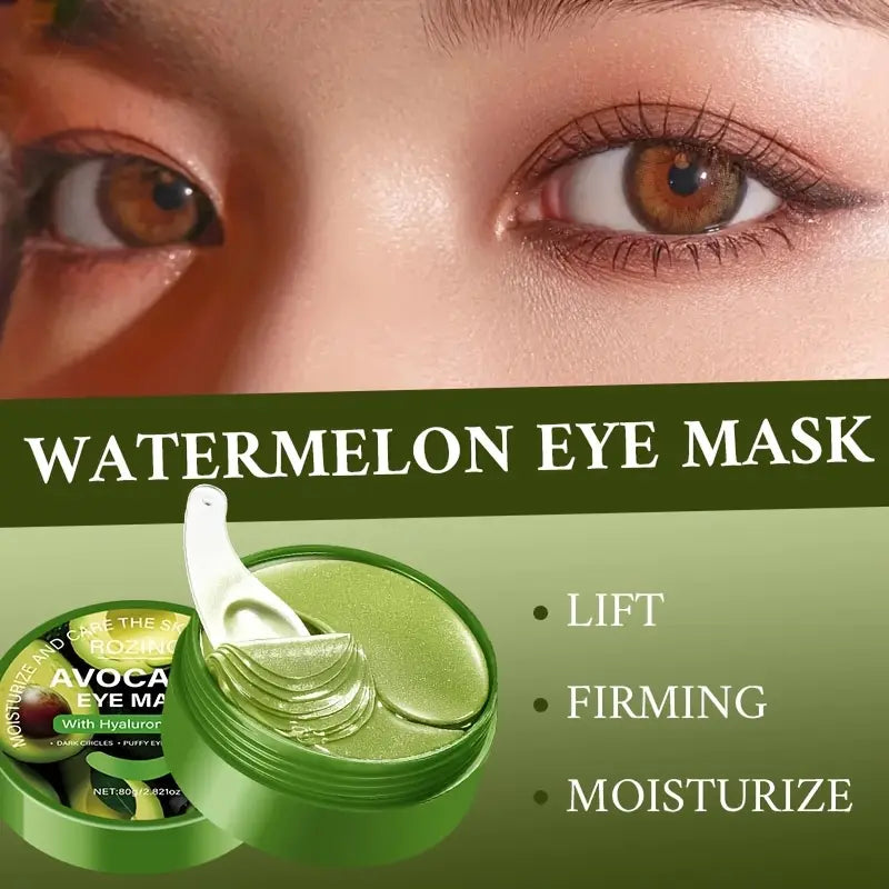Hydrogel Under Eye Patches – Aloe Vera Eye Mask for Dark Circles, Puffiness & Fine Lines (80g)