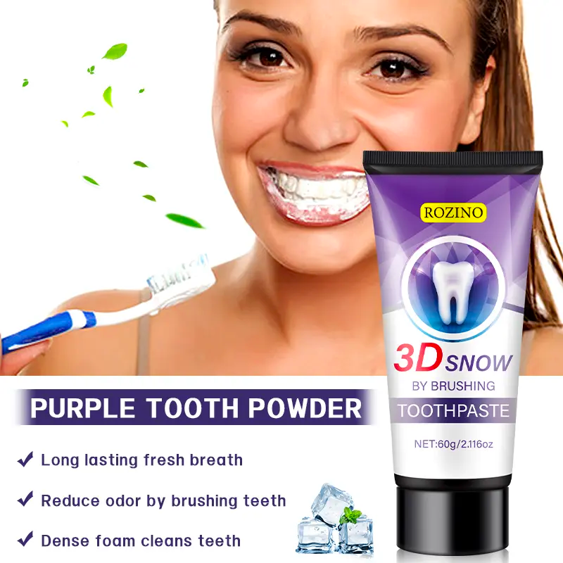 3D Snow Whitening Toothpaste | Long-Lasting Fresh Breath & Deep Clean